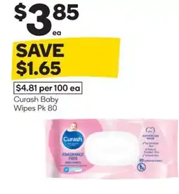 Woolworths Curash baby wipes offer