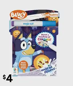 Kmart INKredibles Bluey Magic Ink Pictures! - Book offer