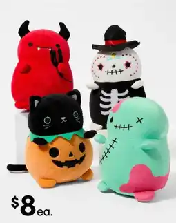 Kmart Halloween Cushy Plush Toy - Assorted offer