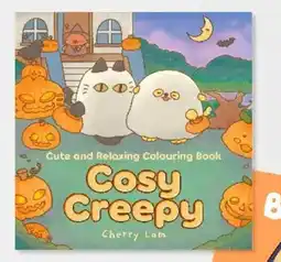 Kmart Cosy Creepy: Cute and Relaxing Colouring Book by Cherry Lam - Book offer