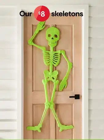 Kmart skeletons offer