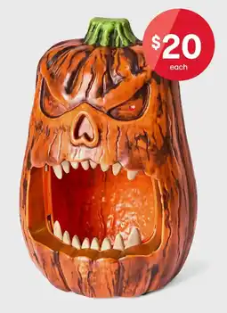 Kmart Animated Pumpkin Candy Bowl offer