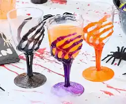 Kmart Skeleton Hand goblet assorted offer