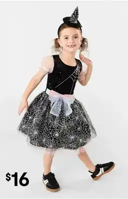 Kmart Rainbow Spider Witch Costume - Ages 4-6 offer