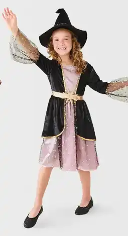 Kmart Star Witch Costume - Ages 6-8 offer
