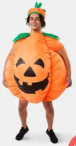 Kmart Inflatable Pumpkin Costume - Adult offer