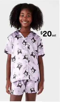 Kmart Kuromi License Satin Pyjama Set offer