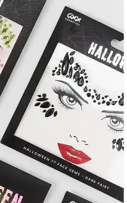 Kmart OXX Cosmetics Halloween Face Gems - Dark Fairy offer