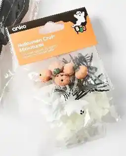 Kmart Halloween Craft Miniatures offer