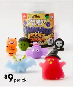 Kmart Toy Mania The Sensory Toy Box Halloween Spooky Squishies offer