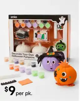 Kmart Decorate Your Own Halloween Pumpkins offer