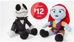 Kmart Disney Tim Burton's The Nightmare Before Christmas Plush Toy - Assorted offer