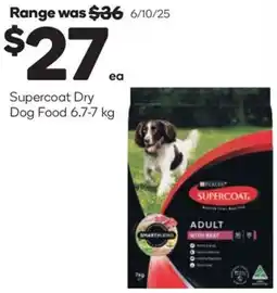 Woolworths Supercoat dry dog food offer