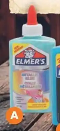 Woolworths Elmer's metallic glue teal offer