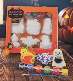 Woolworths Halloween diy paint set offer