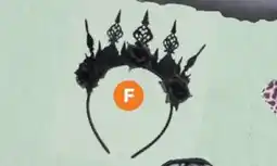 Woolworths Halloween evil crown headband offer