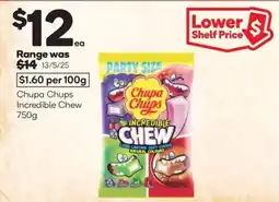 Woolworths Chupa chups incredible chew offer