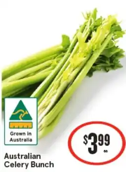 IGA Australian celery bunch offer