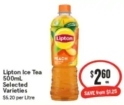 IGA Lipton ice tea offer
