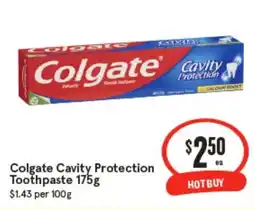 IGA Colgate Cavity Protection Toothpaste offer