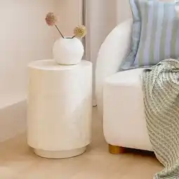 Pillow Talk Callia Round Side Table by M.U.S.E offer