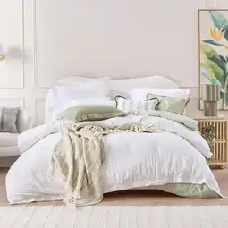 Pillow Talk Waffle Quilt Cover Set by M.U.S.E offer