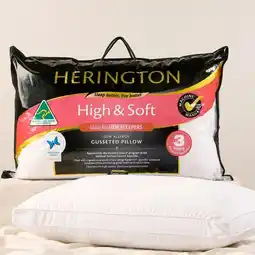 Pillow Talk Gusseted High Soft Pillow by Herington offer