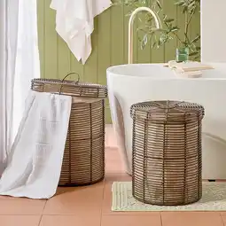 Pillow Talk Cleo Laundry Hamper by Habitat offer