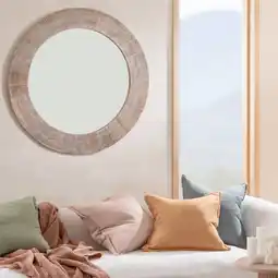Pillow Talk Aura Round Mirror by M.U.S.E offer