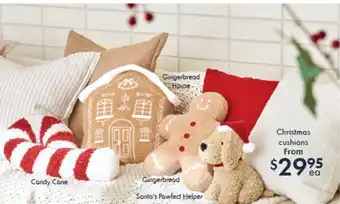 Pillow Talk Christmas cushions offer