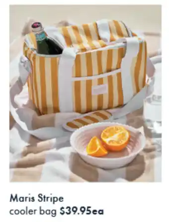 Maris Stripe cooler bag