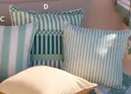 Pillow Talk Gaia Check outdoor cushion offer