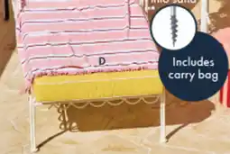Pillow Talk Aegean Pink/Red Stripe beach towel offer
