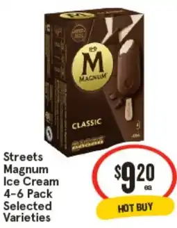IGA Streets Magnum Ice Cream Selected Varieties offer