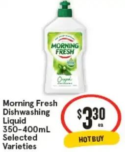 IGA Morning Fresh Dishwashing Liquid Selected Varieties offer