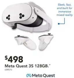 Harvey Norman Meta Quest 3S 128GB offer