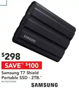 Harvey Norman Samsung T7 Shield Portable SSD - 2TB offer
