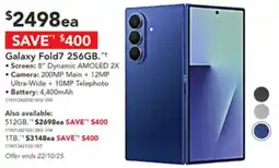 Harvey Norman Galaxy Fold7 256GB offer