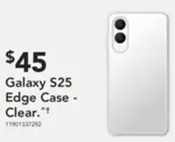 Harvey Norman Galaxy S25 Edge Case - Clear offer