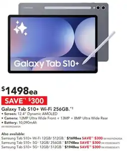 Harvey Norman Galaxy Tab S10+ Wi-Fi 256GB offer