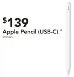 Harvey Norman Apple Pencil (USB-C) offer