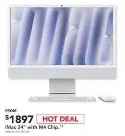 Harvey Norman iMac 24" with M4 Chip offer