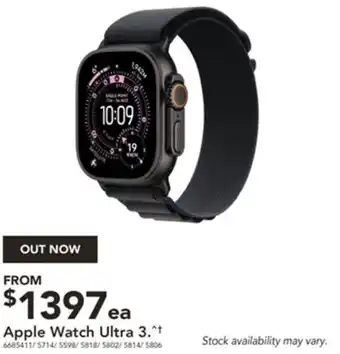 Harvey Norman Apple Watch Ultra 3 offer