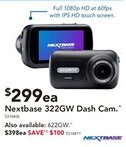 Harvey Norman Nextbase 322GW Dash Cam offer