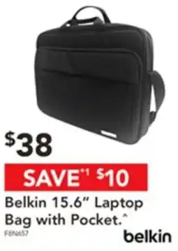 Harvey Norman Belkin 15.6" Laptop Bag with Pocket offer