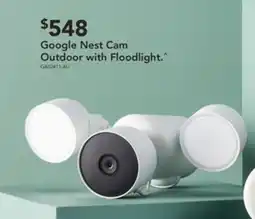 Harvey Norman Google Nest Cam Outdoor with Floodlight offer