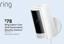 Harvey Norman Ring Indoor Cam (2nd Generation) Security Camera offer