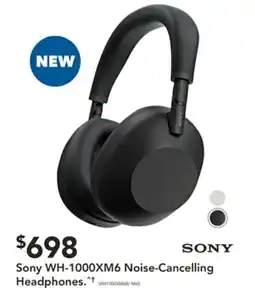 Harvey Norman Sony WH-1000XM6 Noise-Cancelling Headphones offer