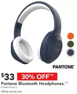 Harvey Norman Pantone Bluetooth Headphones offer