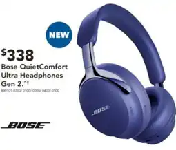 Harvey Norman Bose QuietComfort Ultra Headphones Gen 2 offer